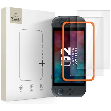 TEMPERED GLASS TECH-PROTECT EASY SET+ 2-PACK NINTE