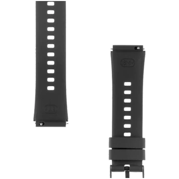Tactical Quick Release Silicone Band 18mm / black