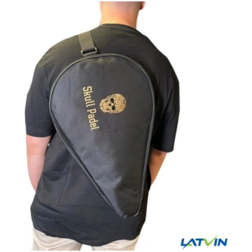 SKULL PADEL Black Gold padel tenisa apvalks