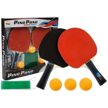 Aktīvās Spēlēs - Ping Pong Set Rackets Net, Lean, 