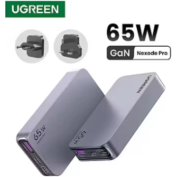 Ugreen Ladegerät Nexode Pro 65W GaN Reiseadapter (