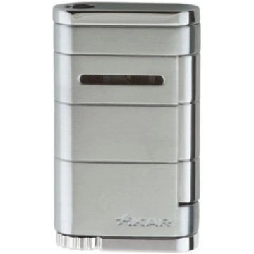 Cigar lighter single alum Steel Silver, Xikar