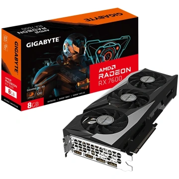 Gigabyte AMD Radeon RX 7600 GAMING OC 8GB GDDR6
