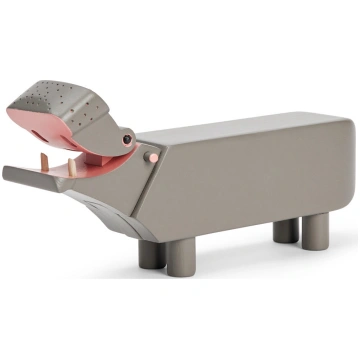 Kay Bojesen - Flodhest Liliput Grå - izmērs 6 CM