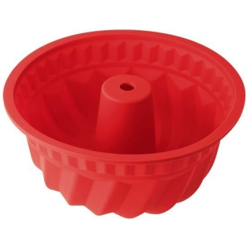 Kūkas forma 22 cm - Silikona - Sarkana