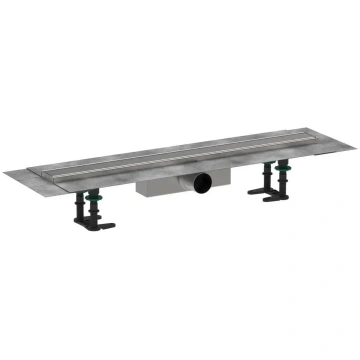 Hansgrohe RainDrain kompaktā dušas notekcaurule 80