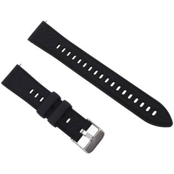 Watch Band Silicone Engraved Breathable Quick Rele