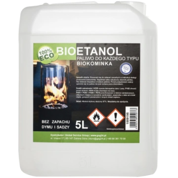 Bio spirts etanols degviela kamīnam 5L | alcohol e