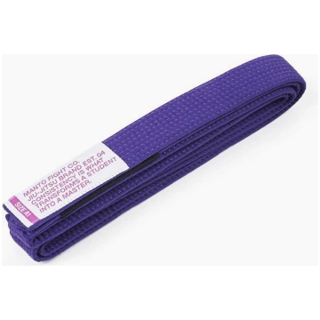 BJJ Belt Manto Motto Purple