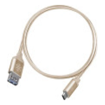 SilverStone USB kabelis USB-A — Gold (52033) [Kabe