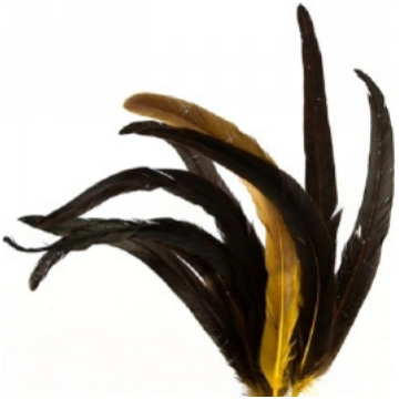 A.Jensen Cock Tails - Yellow - Gaiļa spalvas