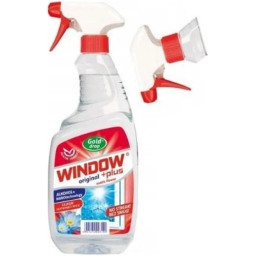 Gold drop Plyn do mycia szyb i luster Window Plus 