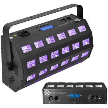 Light4me Light4me Uv 24 + Strobe Dmx Prožektors Ul