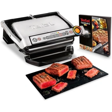 Tefal OptiGrill+ kontaktgrils, 6 programmas, gatav