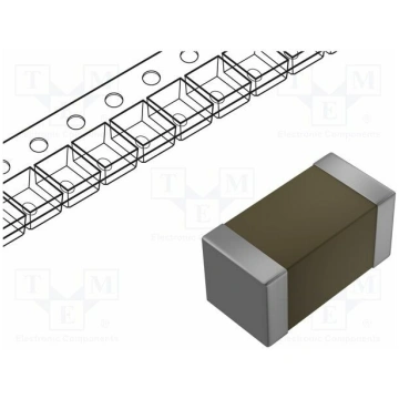 Capacitor: ceramic; MLCC; 390nF; 16VDC; X7R; ±10%;