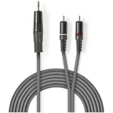 NEDIS Kabelis Nedis AUX 3.5mm - 2x RCA 1.5m