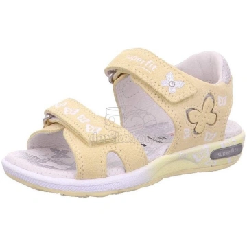 Sandales meitenēm Superfit, dzeltenas