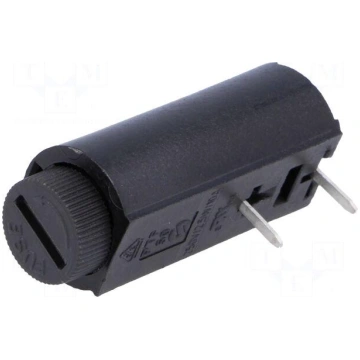 Fuse holder | cylindrical fuses | Mounting: THT | 