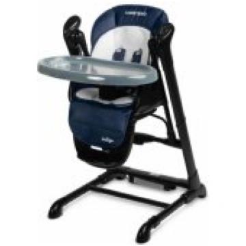 Caretero Indigo Black/ Navy Barošanas krēsls TERO-