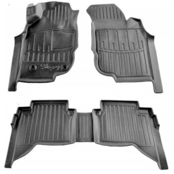 Paklājiņi 3D Toyota Hilux VII Crew Cab 2004-2015, 