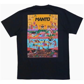T-shirt Manto Gym 2.0 Black