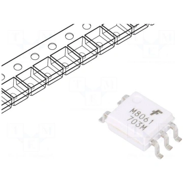 Optocoupler | SMD | Channels: 1 | Out: open collec