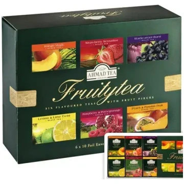 Tēju izlase AHMAD FRUITYTEA, 60 x 2 g maisiņi