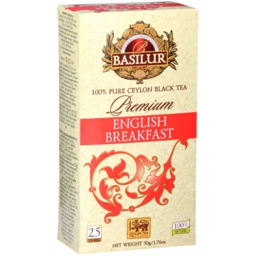 Melnā tēja BASILUR PREMIUM COLLECTION English Brea