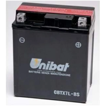 Moto Akumulators Unibat AGM 6Ah,85A,12V