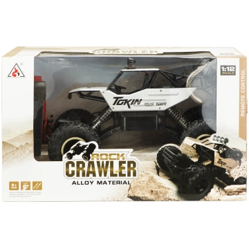 RC Auto Rock Crawler 4WD 1:12 Sudraba
