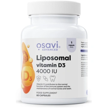 Osavi Liposomāls D3 vitamīns, 4000 SV - 60 kapsula