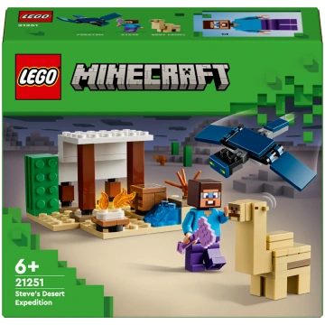 LEGO® 21251 Minecraft Stīva tuksneša ekspedīcija