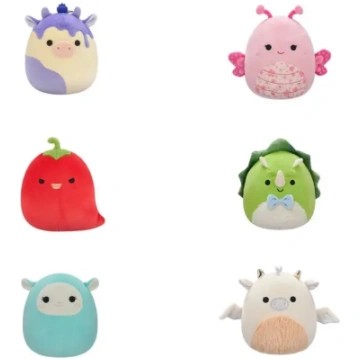 SQUISHMALLOWS W25 Plīša rotaļlieta, 19 cm