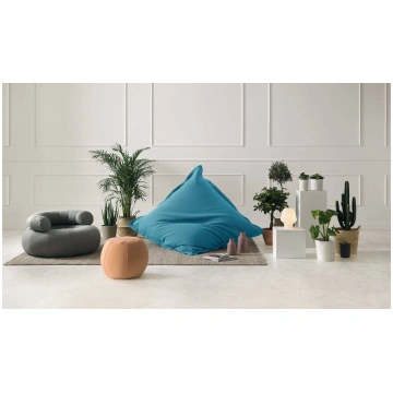 Garden Pouf BIG BAG by OGO - Meteor / 140x140x27