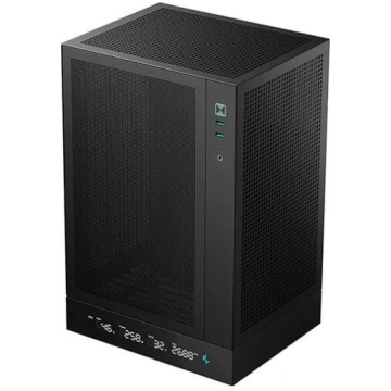 Deepcool PC Gaming Case | CH170 DIGITAL | Black |