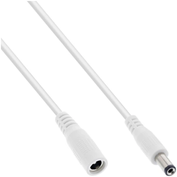 InLine InLine® DC extension cable, DC plug male/fe