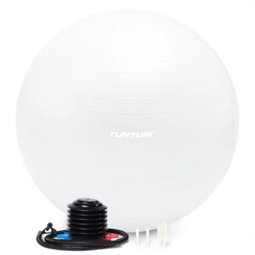 Vingrošanas bumba Tunturi Gymball, 65 cm, balta