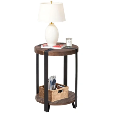 Alaterre Furniture Modesto Side Table Natural ANEB