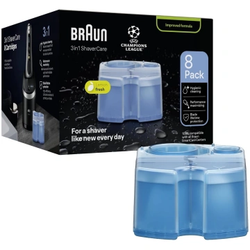BRAUN 3-in-1 ShaverCare refill cartridges for Smar