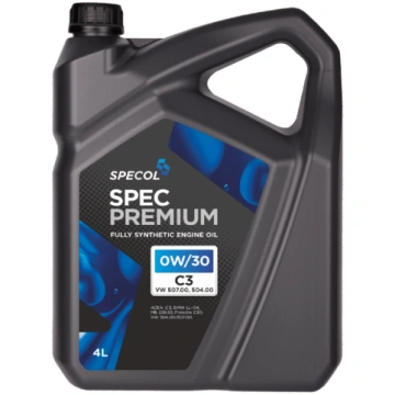 Motoreļļa SPECOL Spec Premium C3 SN/SM/CF 0W30 4L