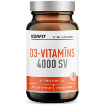 Vitamin D3 4000 iu Iconfit 90 oil caps