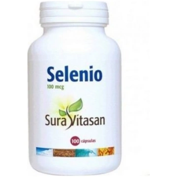 Selenium PVh Chelated 100 Capsules Sura Vitasan