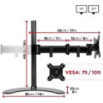 Turētājs Durable Tablet Holder WALL PRO metallic s