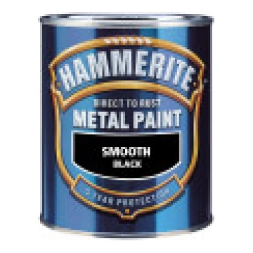 Hammerite PAINT HAMMERITE BLACK SATIN750ML