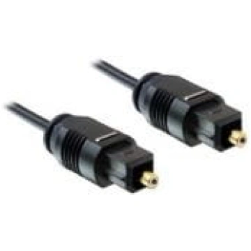 DeLOCK 2m Toslink Standard audio cable Black 40436