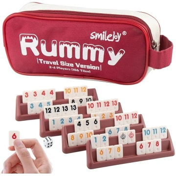 Smilejoy Rummy ceļojuma maisiņš – klasiskā spēle a