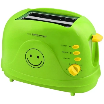 Tosteris Esperanza Smiley EKT003, zaļa krās