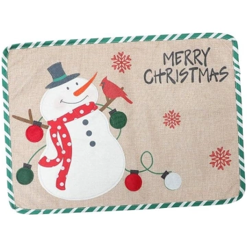 Homoyoyo Christmas Place Mat Made of High-Quality