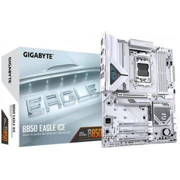 GIGABYTE B850 EAGLE ICE mātes plate AMD B850 AM5 p