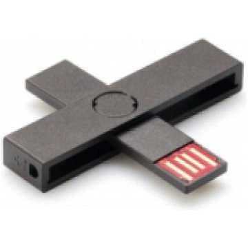 ID karšu lasītājs +ID eID / Smart Card Black USB